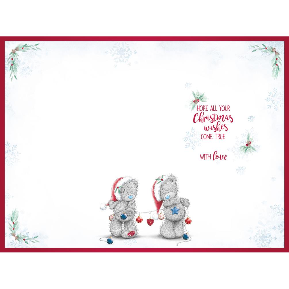 Mam & Dad Me to You Bear Christmas Card Extra Image 1